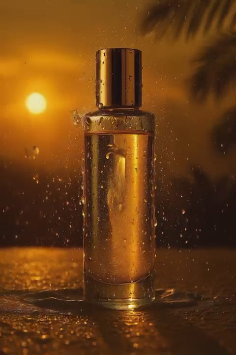 Huile pailletée Musc & Monoï